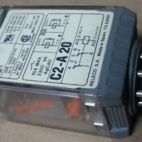 Relé RELECO C2 A20 60 VDC 2 contactos