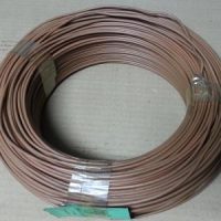 Rollo cable rígido 1 mm2 200m. Marrón