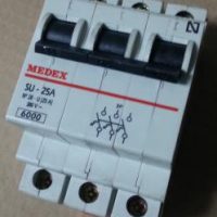Magnetotérmico MEDEX 3P SU 25A