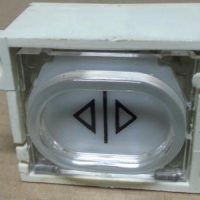 Pulsador JMT mod. OM "ABRIR PUERTAS" Sin lum.