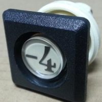 Pulsador JMT mod. T4 "-4" Sin lum.