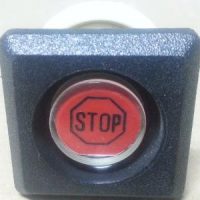 Pulsador JMT mod. T4 "STOP" Sin Lum.