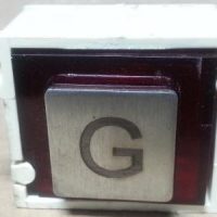 Pulsador JMT mod. FA "G" Sin lum.