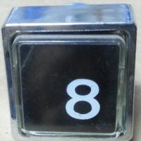Pulsador ALJO QD11 "8" Sin Lum