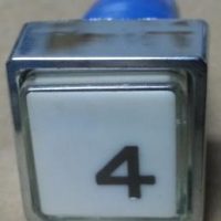 Pulsador ALJO QD10 "4" Sin Lum blanco
