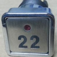 Pulsador ALJO QMPL "22" 24V.