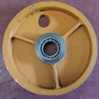 Polea cabezal 320 mm 2 canales, cable 8 mm.